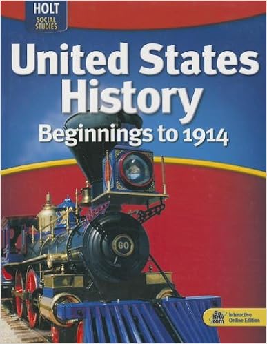 Amazon Com United States History Beginnings To 1914 Student Edition 2009 9780030995491 Holt Rinehart And Winston Books