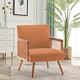 SHINEBOOM Accent Chair with Rattan