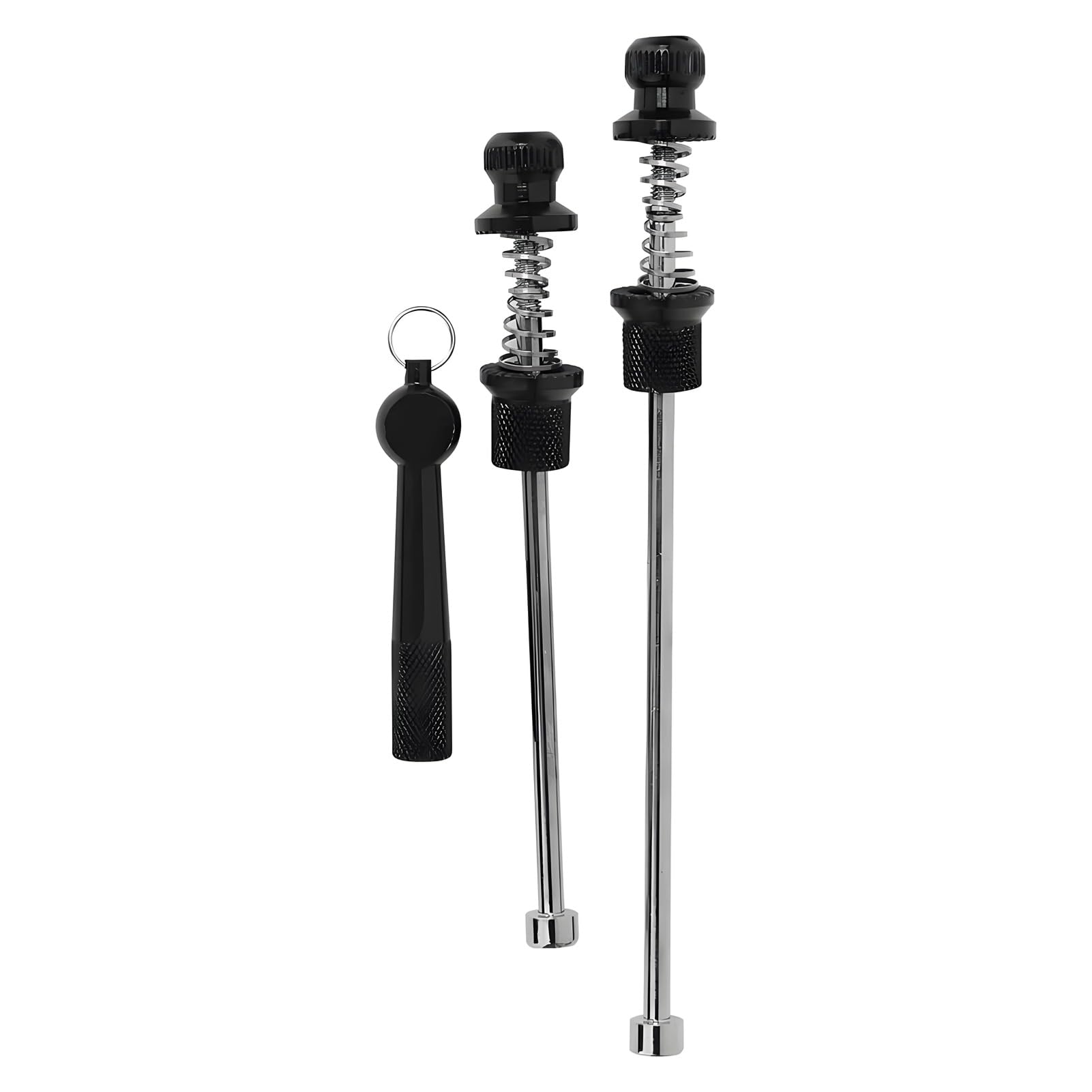 POENVFPO Quick Release Skewer, Anti Theft Secure Lock Skewers Set Aluminum Alloy Wheel Locking Security Skewer for Mountain Bike Road Bike