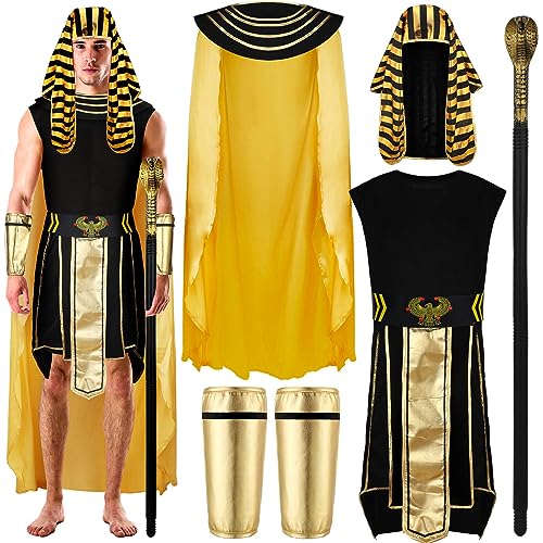 Egyptian King Tut Pharaoh Adult Costume – California Costume Multi-Color
