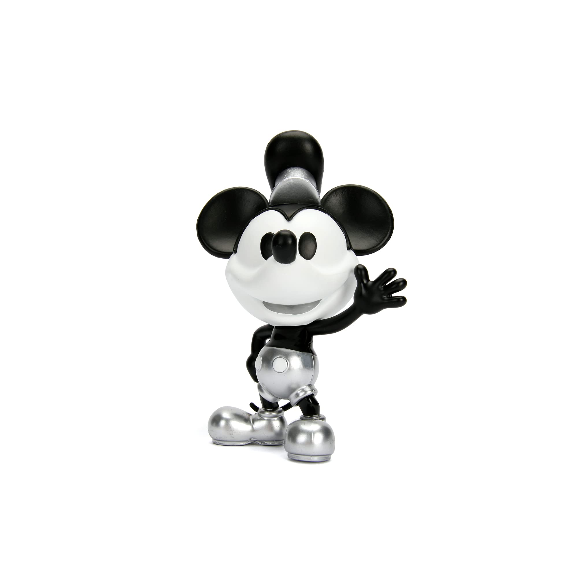 Jada - Mickey Steamboat Willie, Mickey Metal Figure 10 cm, Official Disney License (253071002)