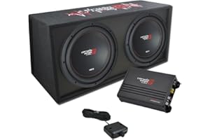 BKX212V - Cerwin Vega 12" 4-Ohm 3000W Loaded XED Basskit Series Subwoofers Vented Enclosure with Amplifier