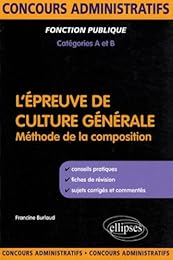 L' épreuve de culture générale