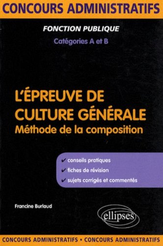 L' épreuve de culture générale