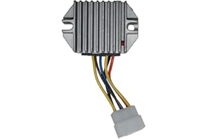 Carbman M97348 AM126304 Voltage Regulator for John Deere GT242 GT262 GT275 GX345 F510 Lawn & Garden Tractors AM108848 AUC12632 M70121 M97348 AM101046 240,265,425,445