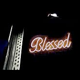 2PCS Car Door Light Logo Projector Jesus Blessed Christian Car Accessories Wireless Car Door Projector Universal Fit for Most Cars/Trucks/SUVs Car Accessories (Light-Funny-Blessed)