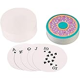 Fun Express Donut Shaped Playing Cards (Set of 12 Decks) Party Favors