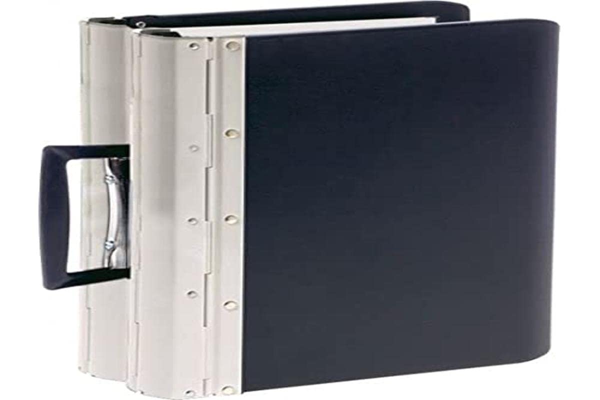 M-Office Orion 120mm Double Spine Lever Arch File with Plastic Lid and Handle