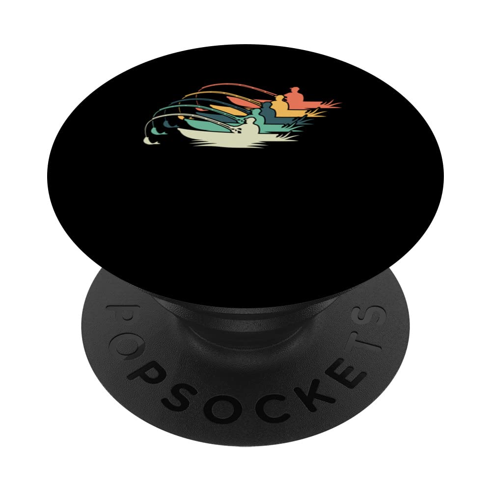 Fishing fish fisherman PopSockets Swappable PopGrip