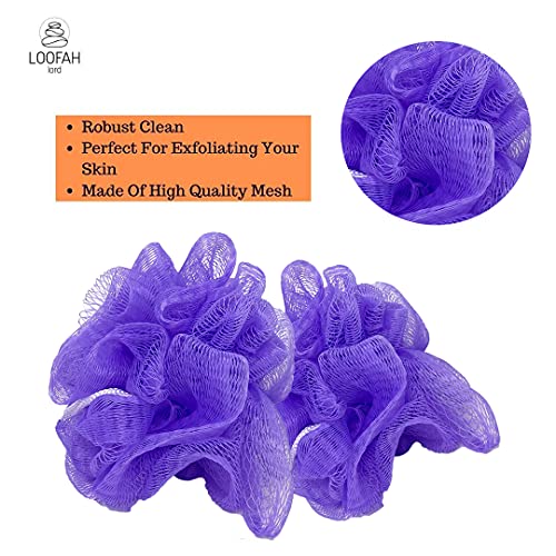Loofah Lord 20 Small Full Bodied Quality Bath or Shower Sponge Loofahs
