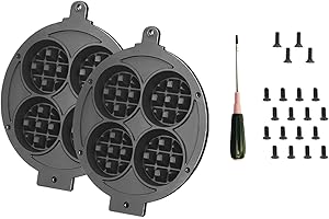 Waring Commercial Mini-Belgian Waffle Replacement Kit (2 Plates,Screws, Screwdriver) for WMB400X only
