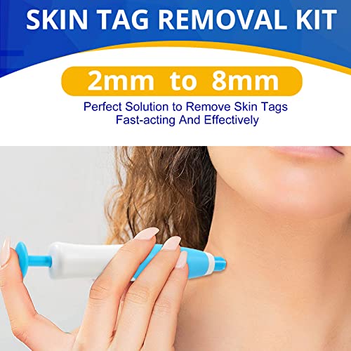 Skin Tag Remover, 2 in 1 Skin Tag Removal Kit for Small and Large Size