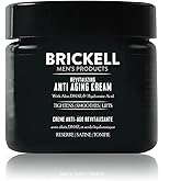 Brickell Men's Revitalizing Anti-Aging Cream For Men, Face Moisturizer For Face To Reduce Fine Lines and Wrinkles, Natural and Organic Anti Wrinkle Night Face Cream, 2 Ounce, Scented