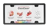 2 Unbreakable License Plate Bubble Covers 4 Holes