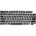 New Replacement Keyboard Keycaps Keys,Full Set of US Compatible with MacBook Pro 14.2 inch /16.2 inch Model A2442 A2485 M1 Pro/Max Late2021 Year EMC 3650 3651 MK1E3 MK1H3 MKGR3 MKGT3 Black