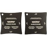 MusicNomad Guitar Fretboard &amp; String Radius Gauge Tool Set, 2 pc. (MN603) | Two Precision Gauges Measure Fretboard Radius and Verify String Radius at the Bridge.