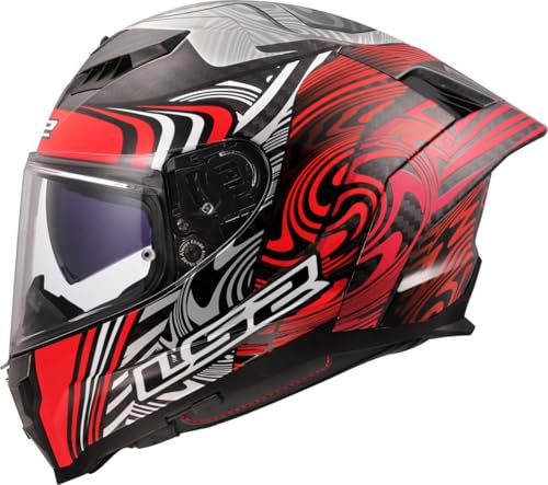 LS2 FF807 Dragon full face helmet Enthum red