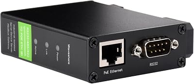 Waveshare RS232 485 422 to RJ45 Ethernet Module PoE TCP IP Serial Gateway