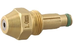 Solaughguy Siphon Oil Nozzle for Waste Oil Burner - Brass Fuel Atomizer Accessory Compatible with, Heavy & Vegetable Oils, 0.