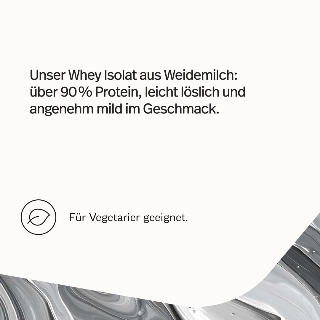 edubily® Whey Protein Isolat - Laktosefrei - Sehr gut lösliches Eiweißpulver ohne Kohlenhydrate & Zucker - Aus irischer Weidehaltung (750 g, Neutral) 4