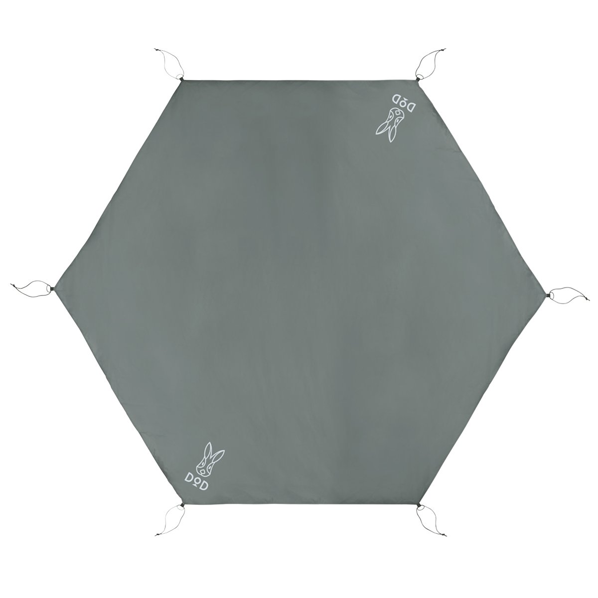 DOD(ディーオーディー) ワンポールテントM用グランドシート 315cm×270cm GS5-562-GY商品画像