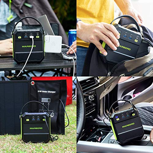 MARBERO Portable Power Station 83Wh Small Generator Solar Power Bank