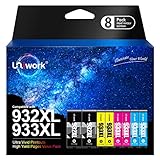 Uniwork Compatible Ink Cartridge Replacement for HP