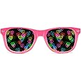 Ultimate Diffraction Glasses - 3D Rainbow Heart Effect - Great Edm, Concert, and Rave Accessory