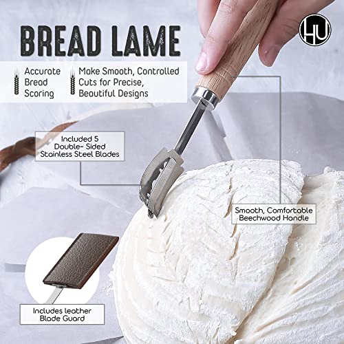 Sourdough Start Kit Sourdough Bread Baking Supplies with Bread Proofing Basket Bowl