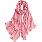 Chiffon Hijab for Women Sheer Shawl and Wraps for Wedding Bridal Scarves Summer Lightweight Sun-proof Scarf