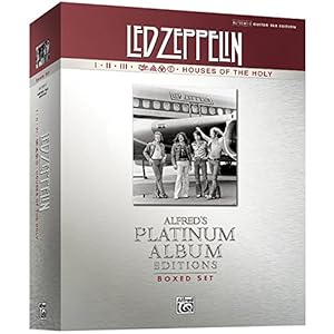 Led Zeppelin Authentic Guitar Tab Edition Boxed Set: Alfred’s Platinum Album Editions: I-Houses of the Holy Platinum Ed.