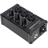 Sescom SES-3MIX 3-Input / 1-Output Passive XLR Mixer