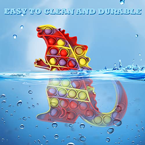 Big Size Fidget Toys, Silicone Bubble Popping Sensory Toy for Autism