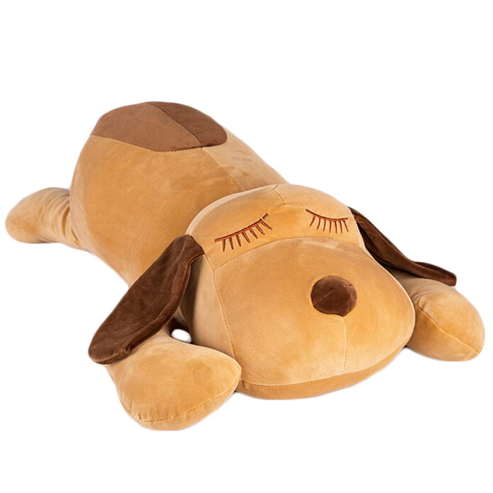 Photo 1 of elfishgo Soft Large Dog Plush Hugging Pillow, Giant Dogs Puppy Stuffed Animals Toy Gifts for Kids, 27.5"