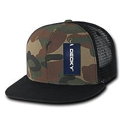 DECKY Cotton Flat Bill Trucker