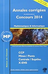 MP mathématiques et informatique 2014