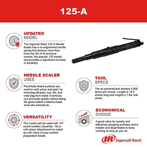 Ingersoll Rand 125-A Needle Scaler Available Online - Caulfield Industrial