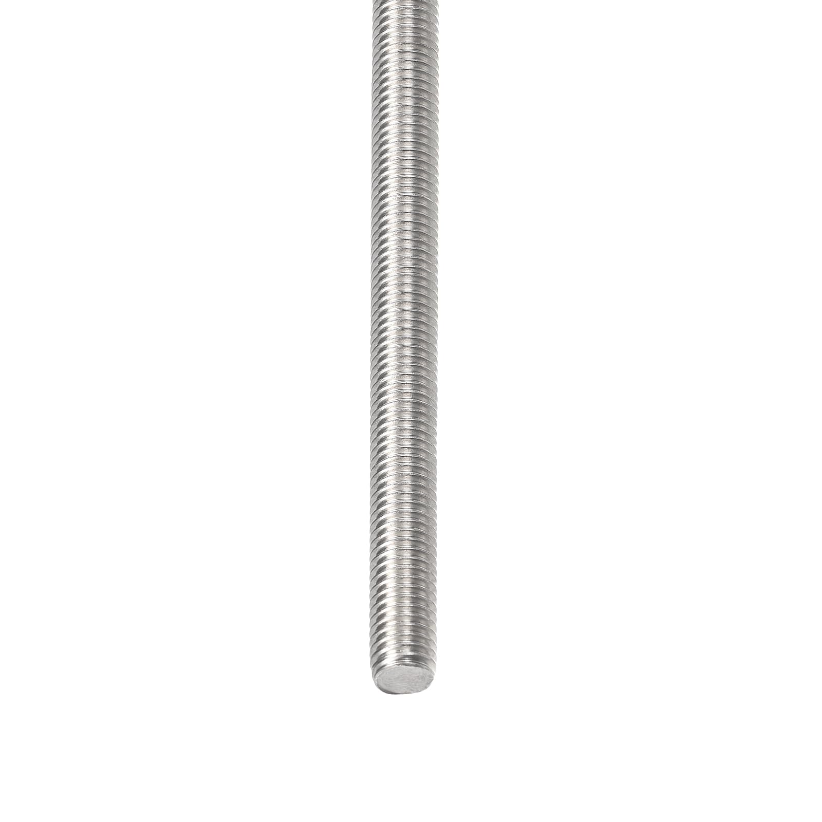 DTGN M10x1.5x150mm(DxPxL) Fully Threaded Rod - 1Pack - Good for Machinery - 304 Stainless Steel Right Hand Thread Rods Bar Studs - Silver