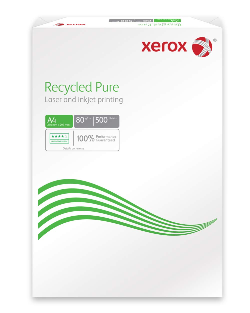 Xerox Recycled 003R98104 Pure 003R90652 Printer Paper DIN A4 80 g / M² 500 Sheets White