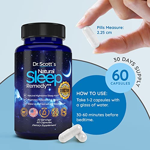 Dr. Scott’s Natural Sleep Remedy, Sleeping Aid with Valerian Root
