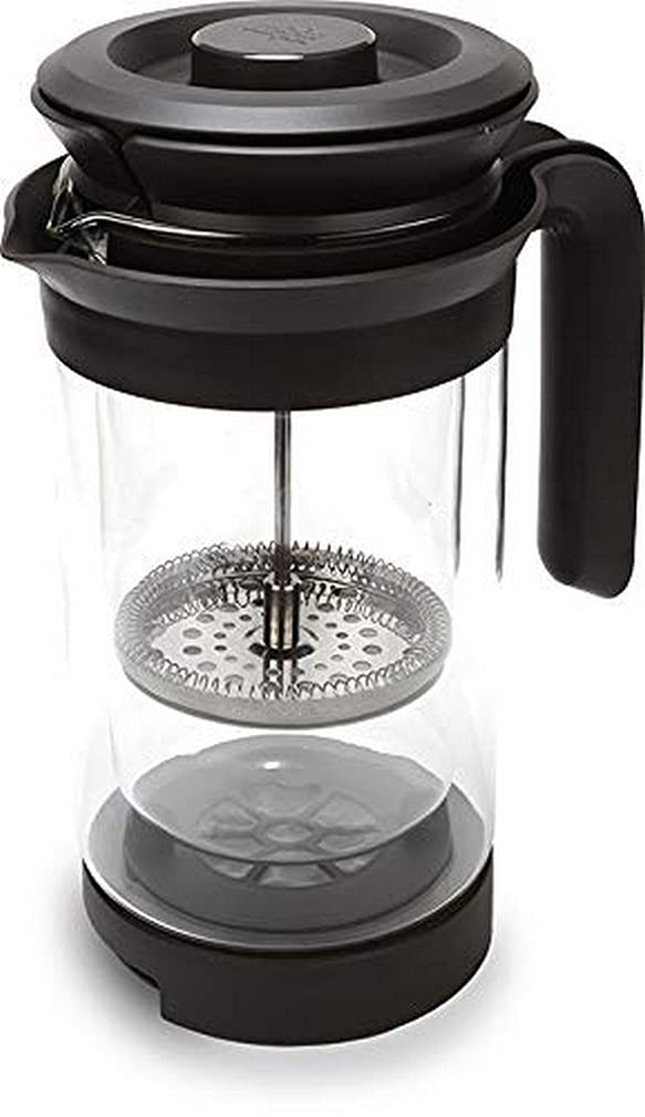 La Cafetière Seattle 3 in 1 French Press / Pour Over / Cold Brew Coffee Maker in Gift Box, Borosilicate Glass
