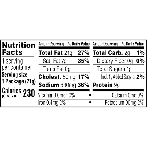 SPAM SINGLE CLASSIC, 2.5 OUNCE POUCH