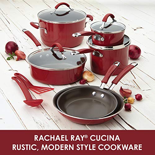 Rachael Ray 52410 Cucina Nonstick Bakeware Set with Baking Pans, Baking