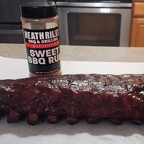 Heath Riles BBQ Sweet BBQ Rub Seasoning, Champion Pitmaster Recipe