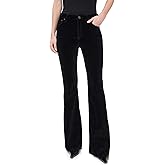 rag & bone Women's Dahlia Velvet Full Flare Pants