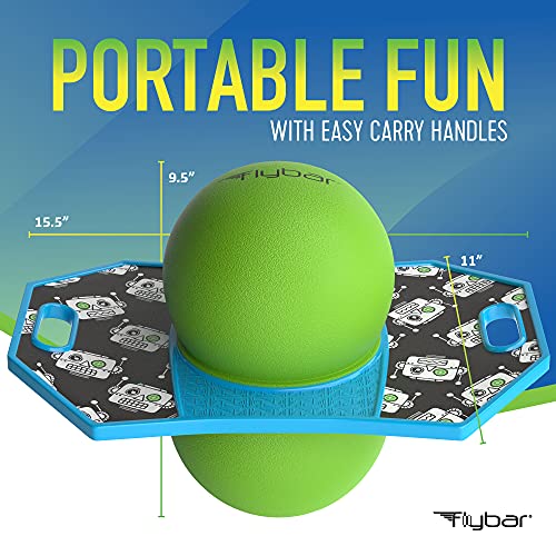 Flybar Pogo Trick Ball for Kids, Trick Bounce Board for Boys and Girls