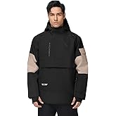 Oymyakon Mens Snowboard Ski Jacket Waterproof Insulated Snow Jackets Coats Winter Outdoor Hooded Mountain Coat