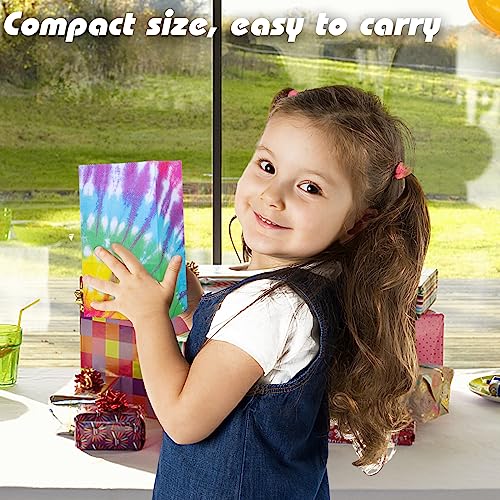 TOXOY 58PCS Tie Dye Gift Bags, Tie Dye Party Favor Bags Camouflage Treat Bags Colorful Goody Bags for Tie Dye Party Kids Birthday Party