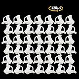 YGDZ 120 Pcs Transparent Plants Grafting Clips Mini Gardening Tools Flower Connector by FBA