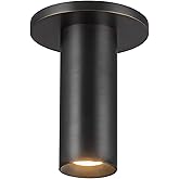 Kuzco Lighting SF90406-UB-UNV Mason Semi-Flush Mount, Integrated LED, Urban Bronze